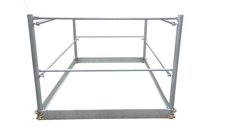 이동식 비계형 난간틀(단방향)^KCS 안전인증 제품